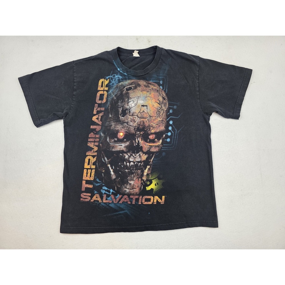2009 Terminator Salvation Movie Shirt Womens Size Xl